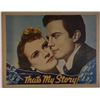 Image 1 : That's My Story! Lobby Card (1937)