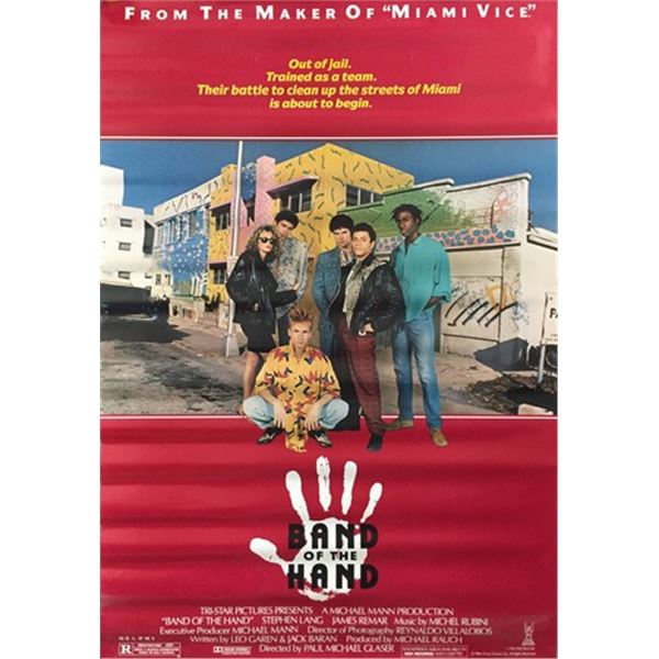 Band of the Hand (1986) Movie Poster