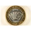 Image 1 : CASINO $10 SILVER TOKEN (UNC) ROYAL FLUSH