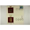 Image 1 : 1996 & 1997 1ST DAY ISSUE ENVELOPES WITH GOLD