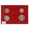 Image 2 : 1953 VATICAN 4 COIN MINT SET