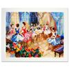 Image 1 : "Ballet Studio" Limited Edition Serigraph by Michael Rozenvain, Hand Signed with