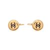 Image 1 : Chanel Gold CC Earrings