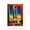 Image 1 : Mark Kostabi, "Loophole With A View" Limited Edition Serigraph, Numbered and Han