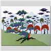 Image 1 : "Blue Sisters" Limited Edition Giclee on Canvas by Larissa Holt, Numbered and Si