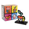 Image 3 : Romero Britto"Big Apple II" Hand Signed Limited Edition Sculpture; Authenticated