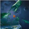 Image 2 : Jim Warren, "Drift Glass" Hand Signed, Artist Embellished AP Limited Edition Gic