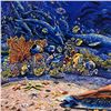 Image 2 : "Ring of Life" Limited Edition Mixed Media (26.5" x 35") by Robert Lyn Nelson. N