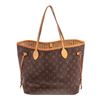 Image 1 : Louis Vuitton Brown Monogram Neverfull MM Tote Bag