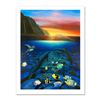 Image 1 : "Kiss for the Sea" Limited Edition Giclee on Canvas (30" x 40") by Renowned Arti
