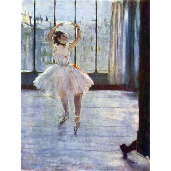 Edgar Degas - Dancer Being Photographed