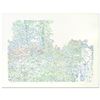 Image 1 : Traudi Flaxman, "Marie's Garden" Limited Edition Lithograph, Numbered and Hand S