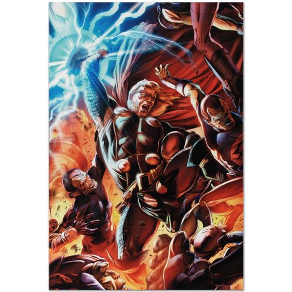 Marvel Comics "Secret Invasion: Thor #2" Numbered Limited Edition Giclee on Canv