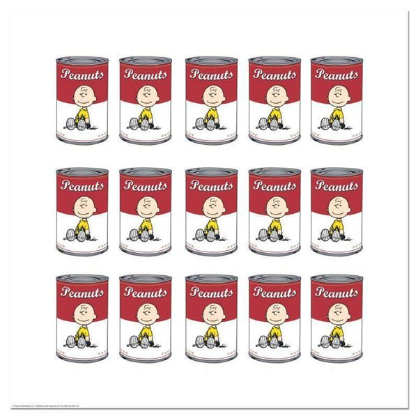 Peanuts, "Can" Hand Numbered Limited Edition Fine Art Print with Certificate of