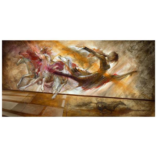 Lena Sotskova, "Force of Nature" Hand Signed, Artist Embellished Limited Edition