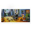 Image 1 : Alexander Astahov, "Black Piano" Hand Signed Limited Edition Serigraph with Lett