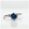 Image 1 : 14K BLUE DIAMOND(0.77CT) RING 6