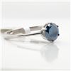 Image 2 : 14K BLUE DIAMOND(0.77CT) RING 6