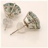 Image 2 : 14K MOISSANITE(6.2CT) EARRINGS
