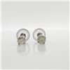 Image 2 : 14K DIAMOND(0.19CT) EARRINGS