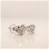 Image 2 : 10K MOISSANITE(1.52CT) EARRINGS