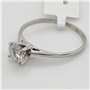 Image 2 : 10K MOISSANITE(0.72CT) RING SIZE 6.75
