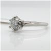 Image 2 : 10K MOISSANITE(0.78CT) RING SIZE 6.5