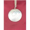 Image 2 : .925 SILVER NECKLACE WITH FIRST NATIONS WEST COAST PENDANT