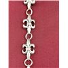 Image 2 : .925 SILVER CHROME HEARTS BRACELET