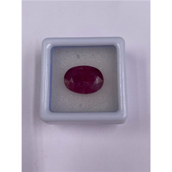 NATURAL SUPERB RUBY 9.00CT, 14.02 X 10.18 X 4.46MM, PIGEON BLOOD RED COLOUR, OVAL CUT, CLARITY VS2,