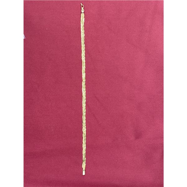 10KT YELLOW GOLD BRACELET