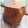 Image 1 : Natural Wood Stand, Approx 19" Dia, 13" H
