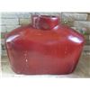 Image 1 : Asian Clay Red Oblong Vase 17"W 13"H