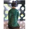 Image 8 : Chinese Ceramic Statue, Woman 10.5" Tall