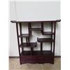 Image 2 : Qty 3 Chinese Wood Display Stand w/Step Shelf 20"x 5.5" x 19.5"H