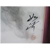 Image 8 : Framed Art: Watercolor, Black & White, Signed by Artist 41.5" x 34"
