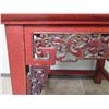 Image 11 : Asian Wood Side Chair w/ Filigree Carving 16" x 12" x 33.5"H