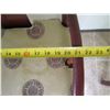 Image 16 : Qty 3 Asian Wood Carved Armchairs w/Gold Fabric Cushions (1 Damaged) 21.5"x18"x39"H