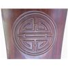 Image 3 : Qty 3 Asian Wood Carved Armchairs w/Gold Fabric Cushions (1 Damaged) 21.5"x18"x39"H