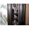 Image 10 : Framed Chinese Art w/ Carved Wooden Frame 14"x 47"