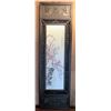 Image 1 : Framed Chinese Art w/ Carved Wooden Frame 14"x 47"