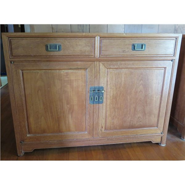 Asian Wooden Buffet 48" x 19"x 36"H