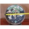Image 10 : Chinese Porcelain Plate w/Stand, Handpainted 16" Dia