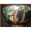 Image 8 : Chinese Porcelain Bowl w/Stand, Handpainted 14" Dia