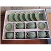 Image 2 : Chinese Ceramic Tea Set w/4 Teacups in Box