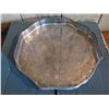 Image 2 : Waterford Engraved Silverplate Gallery Tray