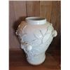 Image 8 : Ceramic Lidded Ginger Jar w/ Rolling Stand 31.5" Tall