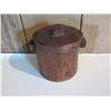 Image 2 : Asian Wooden Rice/Water Container  5"Tall
