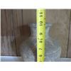 Image 8 : Clay Inscribed Water Pot, Grey 10"Tall