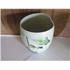 Image 3 : Qty 2 Ceramic Jars w/Floral &Chinese Symbols 12" Tall